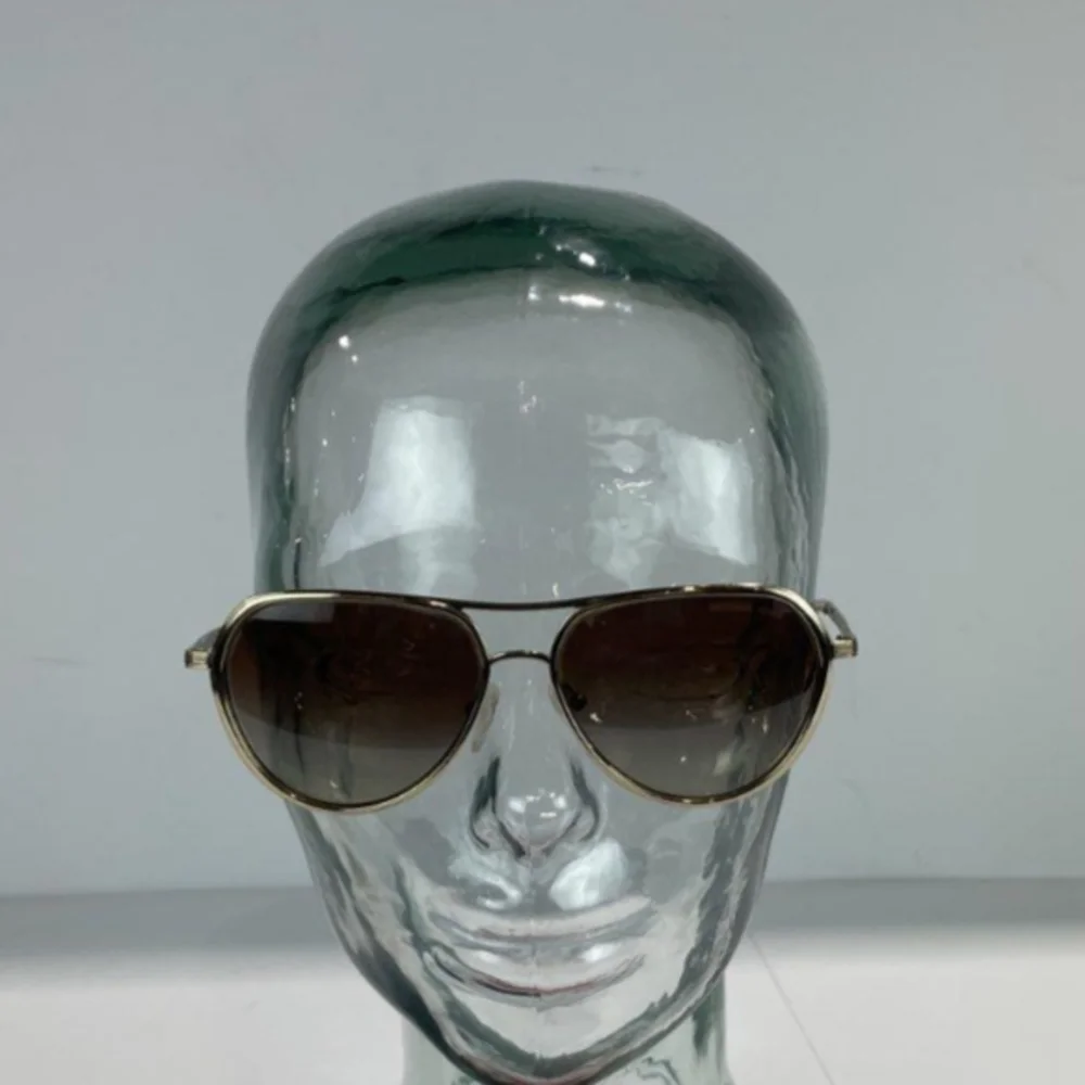 Stylish Gold Aviator Sunglasses